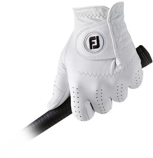 Footjoy CabrettaSof White Mâna stângă ML Mănuși pentru bărbați