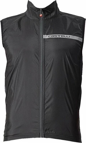 Castelli Squadra Stretch Light Black/Dark Gray L Veste