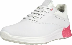 Ecco S-Three White/Bubblegum 36 Calzado de golf de mujer