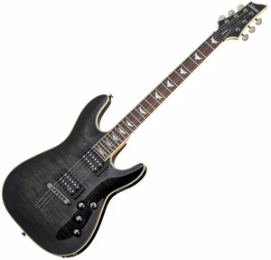 Schecter OMEN EXTREME 6 SeeThru Black Chitară electrică