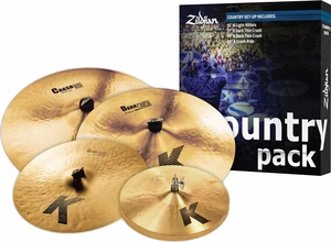 Zildjian K0801C K Country 15/17/19/20 Juego de platillos