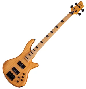 Schecter Stiletto-4 Session Aged Natural Satin Basso Elettrico