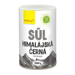 WOLFBERRY Himalájská sůl černá Kala Namak 1000 g