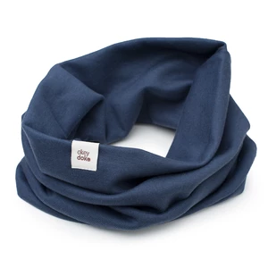 Cotton DOKE neck warmer indigo