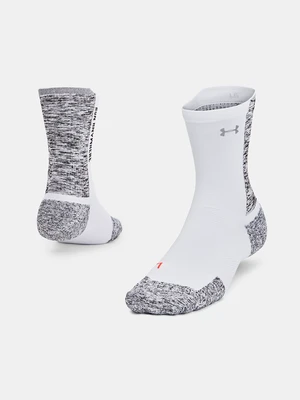 Under Armour Socks UA AD Run Cushion 1pk Mid-WHT - Unisex