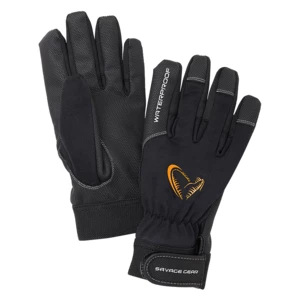 Savage gear rukavice all weather glove black - l