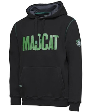 Madcat mikina mega logo hoodie black caviar - xl