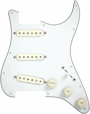 Fishman Fluence Single Width Loaded Pickguard Strat White Kytarový snímač