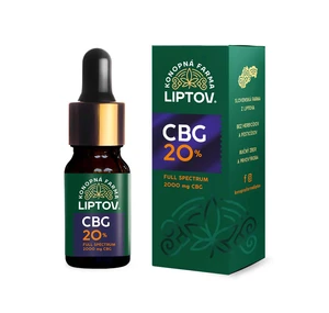 KonopnA farma Liptov CBG OLEJ 20% 10ml