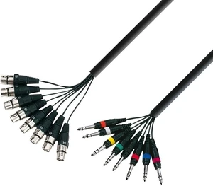 Adam Hall K3 L8 FV 0500 5 m Multikabel