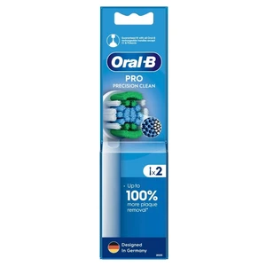 Oral-B EB 20-2 Precision clean náhradní hlavice s Technologií CleanMaximiser, 2 ks