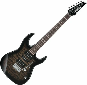 Ibanez GRX70QA-TKS Transparent Black Burst Guitare électrique