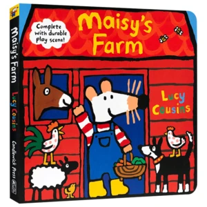 Maisy's Farm, Lucy Cousins, Children's books aged 3 4 5 6, English picture book, 9781536206135