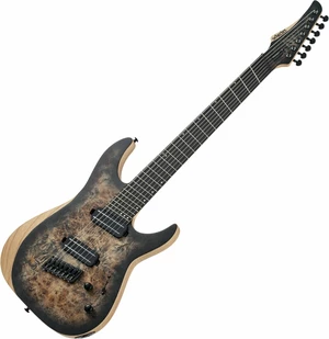 Schecter Reaper-7 Multiscale Charcoal Burst Guitares Multiscales