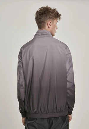 Gradient Pull Over Jacket Black/Grey