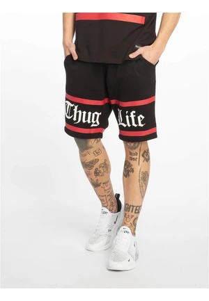 Thug Life Brick Sweat Short Black