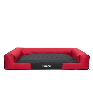 Hundebett mit Reedog Red Plain - L