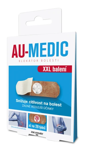 AU-MEDIC blokátor bolesti 28 ks