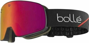 Bollé Nevada Race Black Matte/Volt Ruby Masques de ski