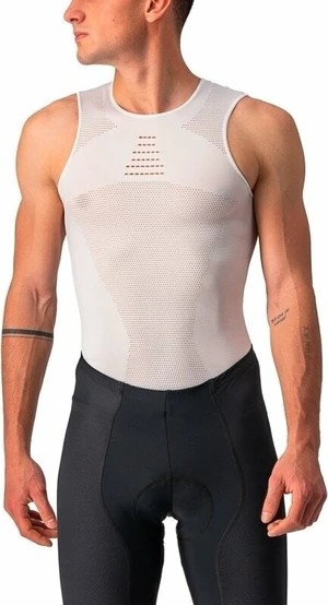 Castelli Core Seamless Base Layer Camiseta sin mangas-Ropa interior funcional Blanco 2XL