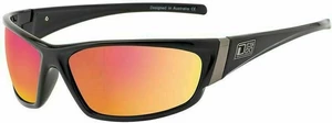 Dirty Dog Stoat 53321 Black/Grey/Red Fusion Mirror Polarized Occhiali lifestyle