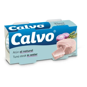 CALVO Tuňák ve vlastní šťávě 2 x 80 g