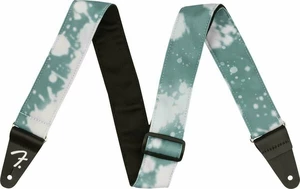 Fender Tie Dye Acid Wash Strap Gitarový pás Teal