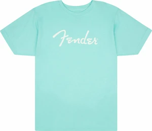 Fender Camiseta de manga corta Spaghetti Logo Daphne Blue XL