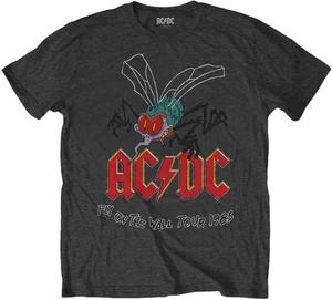 AC/DC Ing Fly on the Wall Unisex Charcoal Grey M