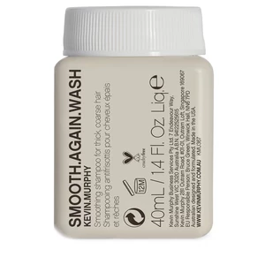 Kevin Murphy Uhlazující šampon pro nepoddajné a krepaté vlasy Smooth.Again.Wash (Smoothing Shampoo) 40 ml