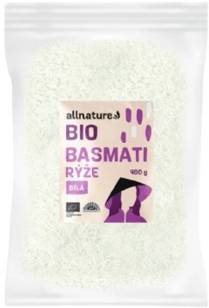 ALLNATURE Basmati rýže bílá BIO 400 g