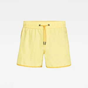 G-STAR Plavky - Carnic solid swimshorts žlté