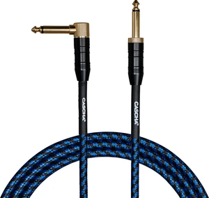 Cascha Professional Line Guitar Cable 9 m Gerade Klinke - Winkelklinke Instrumentenkabel