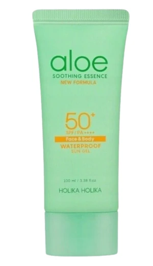 HOLIKA HOLIKA Aloe WaterProof Opalovací gel SPF50+ PA++++ 100 ml