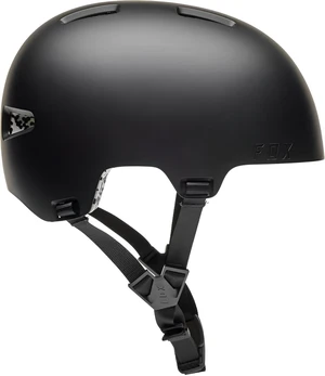 FOX Flight Pro Solid Black S Kerékpár sisak