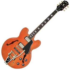 Epiphone ES-335 Bigsby Watermelon Red Semiakustická kytara