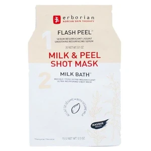 ERBORIAN Vyživujúca pleťová maska ​​(Milk & Peel Shot Mask) 18 g