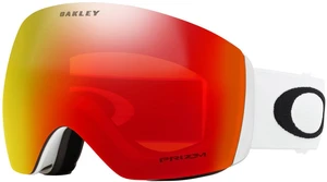 Oakley Flight Deck 705035 Matte White/Prizm Torch Okulary narciarskie