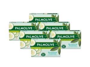 PALMOLIVE mýdlo Naturals zelený čaj a okurka 6 x 90 g