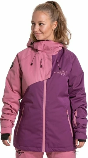 Meatfly Deborah Premium SNB & Ski Jacket Plum XS Giacca da sci