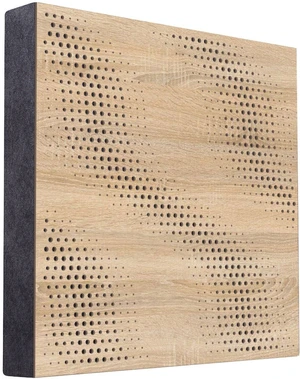 Mega Acoustic FiberPRO60 SineWave Sonoma Oak/Black Absorpční dřevěný panel