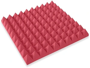 Mega Acoustic PA-PMP7 115x195x7 Red Absorbent Schaumstoffplatte