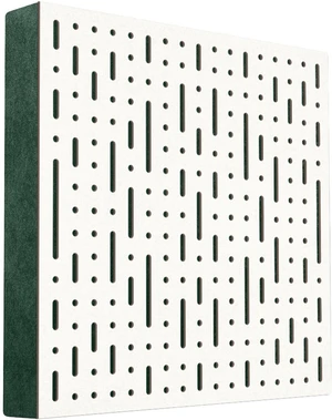 Mega Acoustic FiberPRO60 Binary Bean White/Green Absorbent Holzplatte