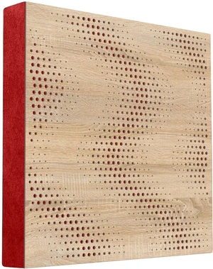 Mega Acoustic FiberPRO60 Sinus Sonoma Oak/Red Panneau de bois absorbant