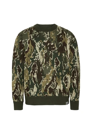 Tommy Jeans Sweater - TJM CAMO AOP SWEATER patterned