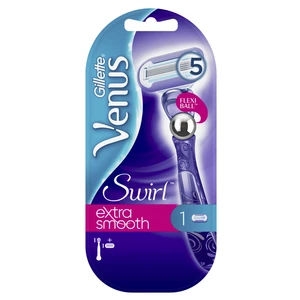 Gillette Venus Swirl Extra Smooth dámský holicí strojek 1 ks + 1 hlavice