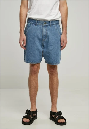 Denim Bermuda shorts light blue washed