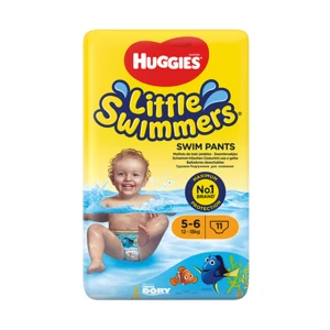 HUGGIES Plenky do vody Little Swimmers pro batolata s váhou 12–18 kg 11 ks