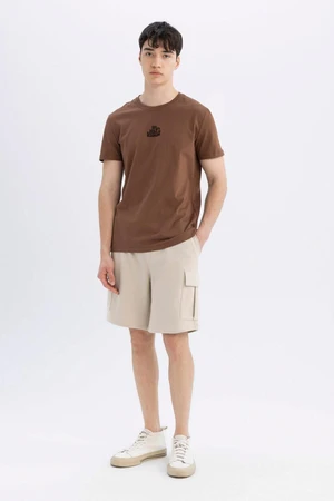 DEFACTO Regular Fit Cargo Basic Shorts