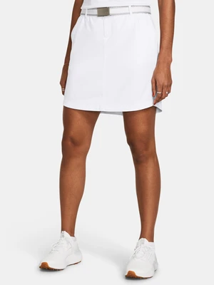 Biela dámska športová sukňa Under Armour UA Drive Woven Skort